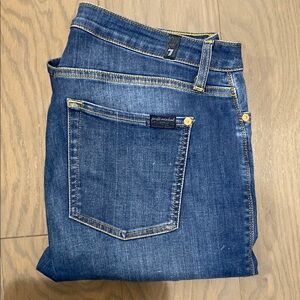 7 For All Mankind Indigo Denim Pants